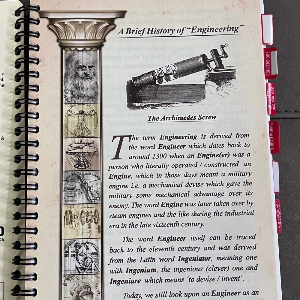 Engineers Black Book 3rd Edition Inch Reference Guide Pat Rapp Manual Workshop - Picture 4 of 8